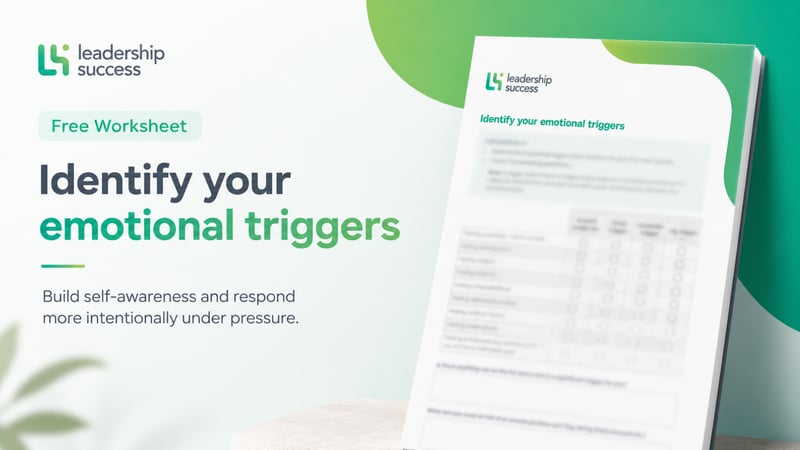 Identify your emotional triggers Identify your emotional triggers